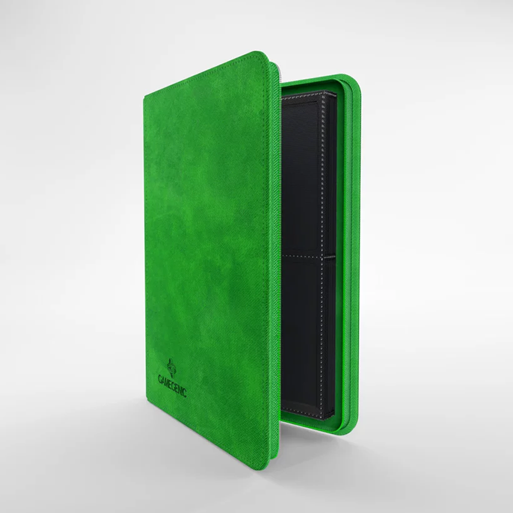 ACC-Carpeta-Con cierre 8 Bolsillos Verde