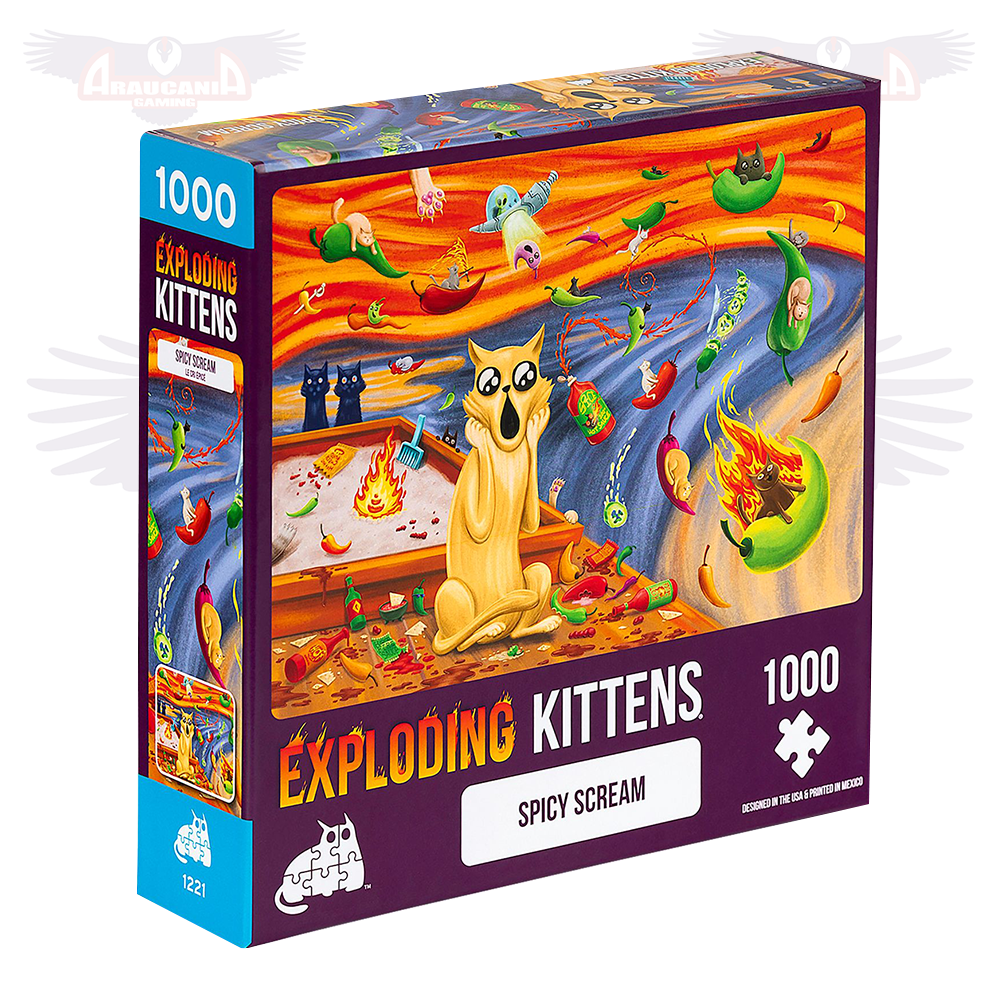 PUZ Exploding Kittens Spicy Scream