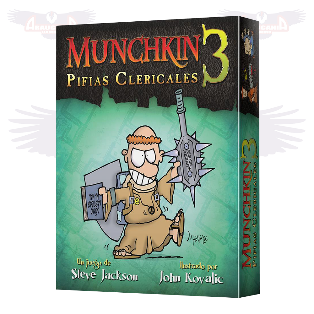 JDM-Munchkin 3 Pifias Clericales
