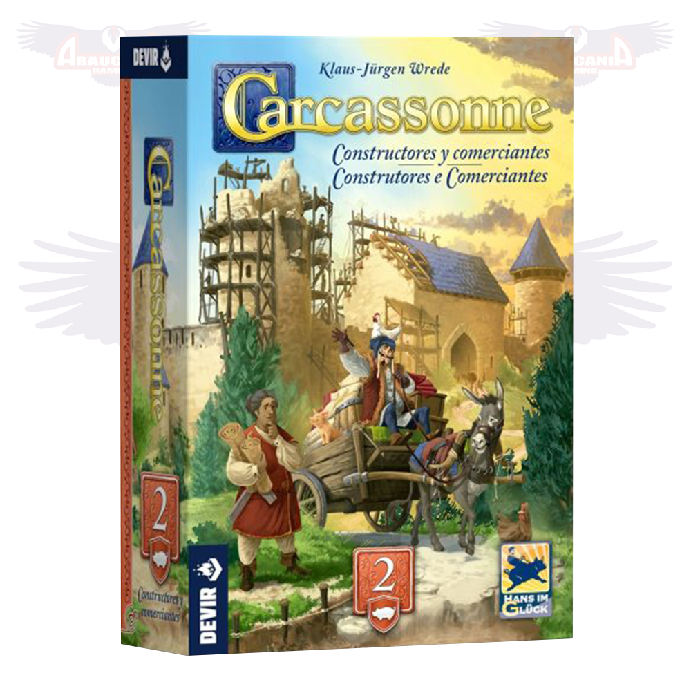 Carcassonne Comerciantes Contructores Exp2