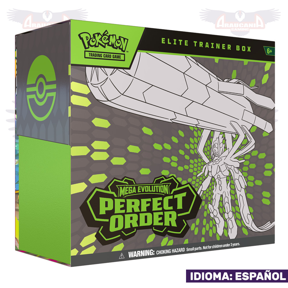 Pokemon TCG Mega Evolution – Perfect Order – Elite Trainer Box Español