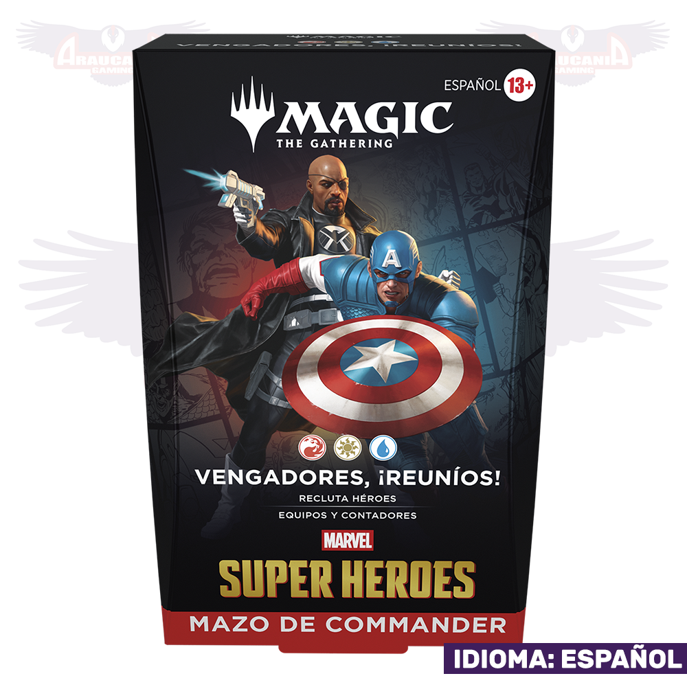 Marvel Super Heroes [STANDARD] - Commander Deck - Vengadores, Reuníos
